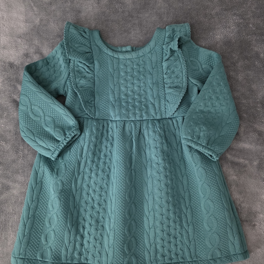 Elegant Teal Kids Dress